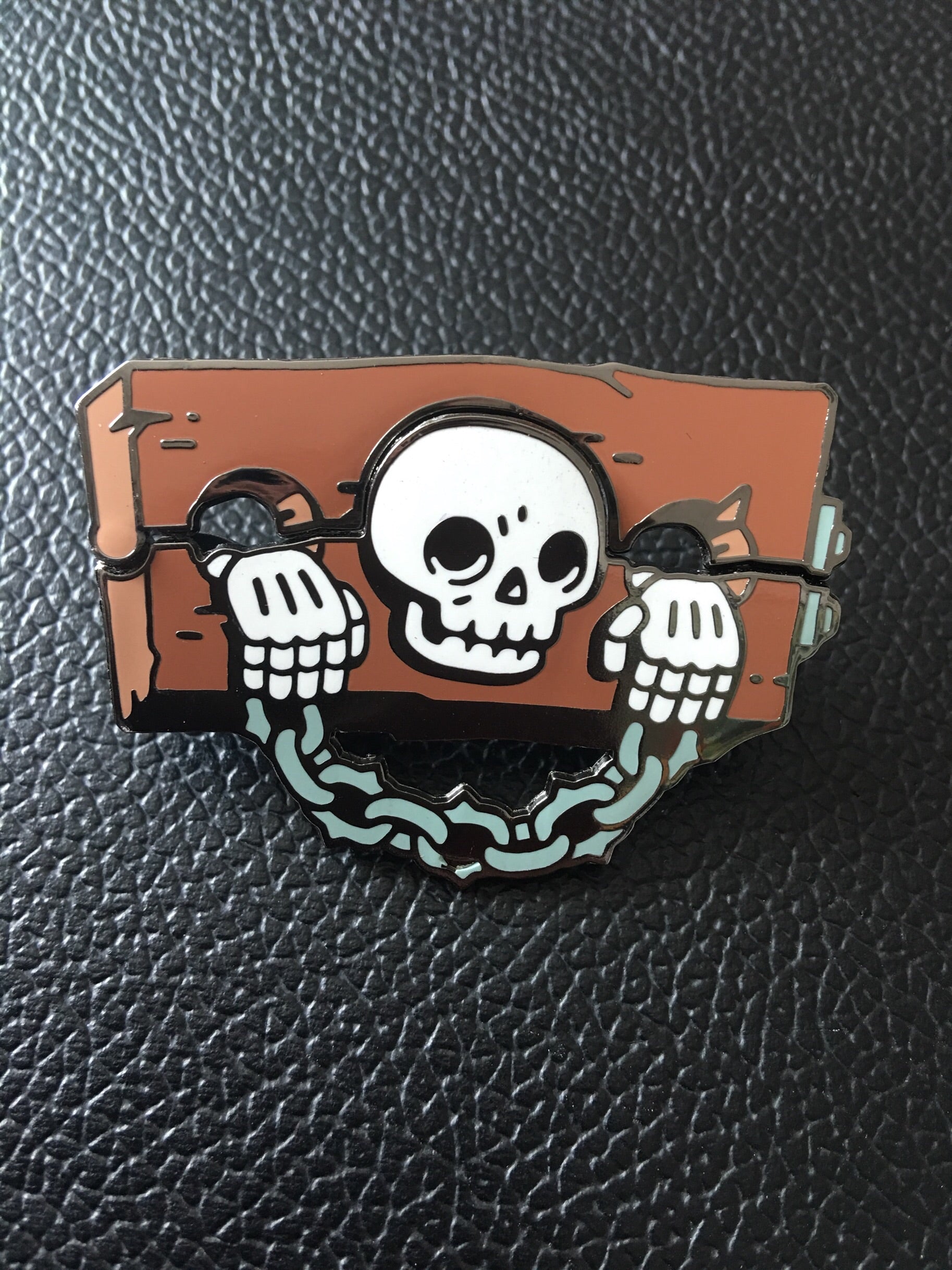 The Pillory - Enamel Pin