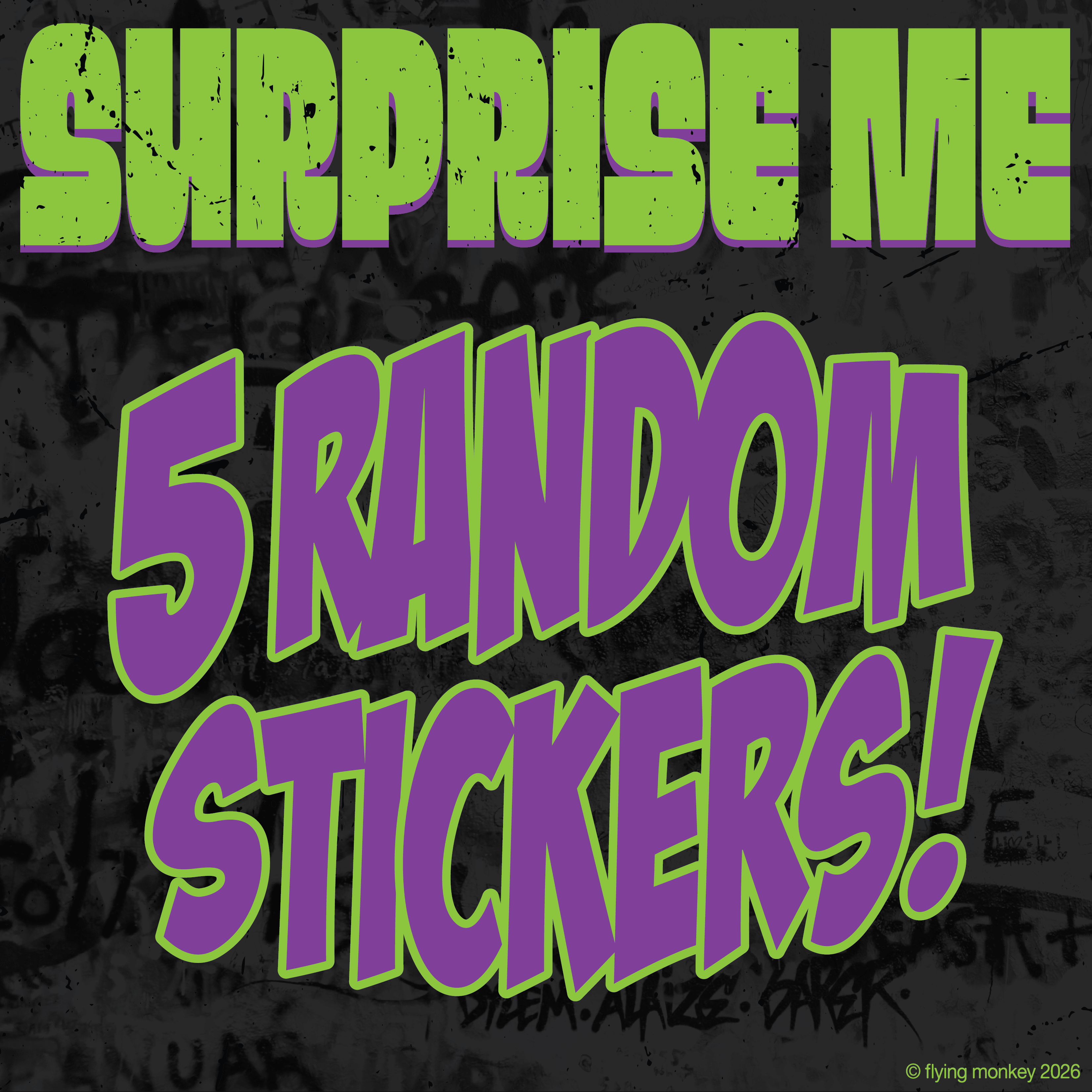 SURPRISE ME STICKER PACK