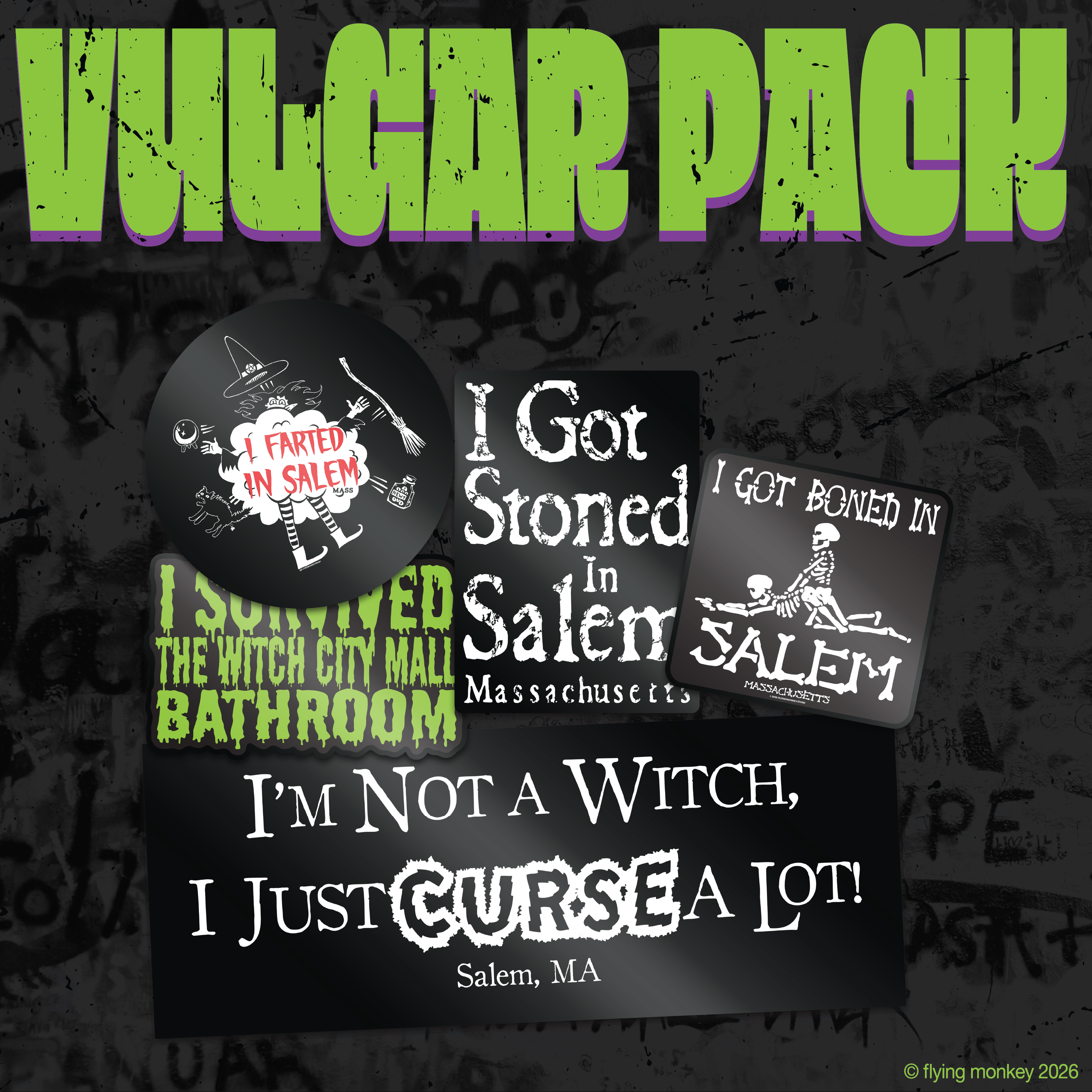 VULGAR STICKER PACK