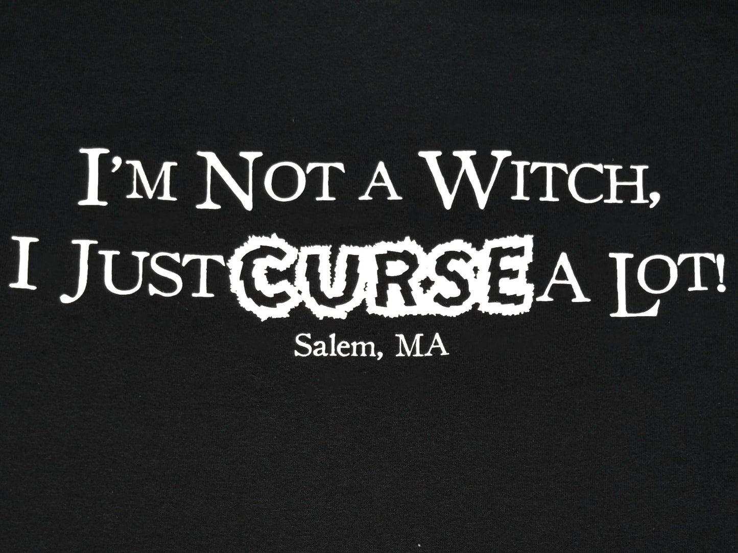 I'm Not a Witch (I Just Curse a Lot) Hooded Sweatshirt