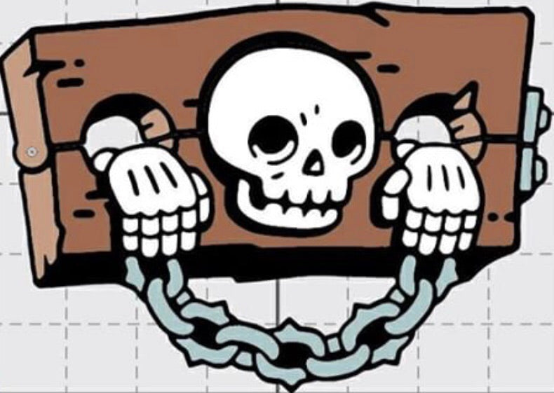 The Pillory - Enamel Pin