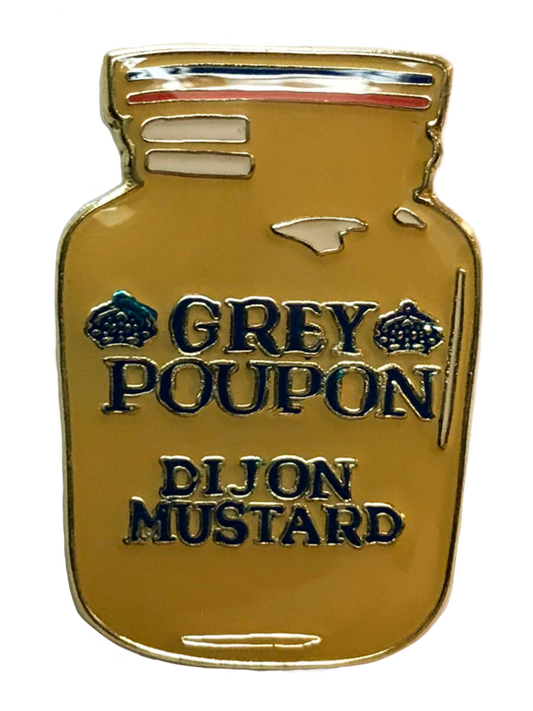 Grey Poupon Pin