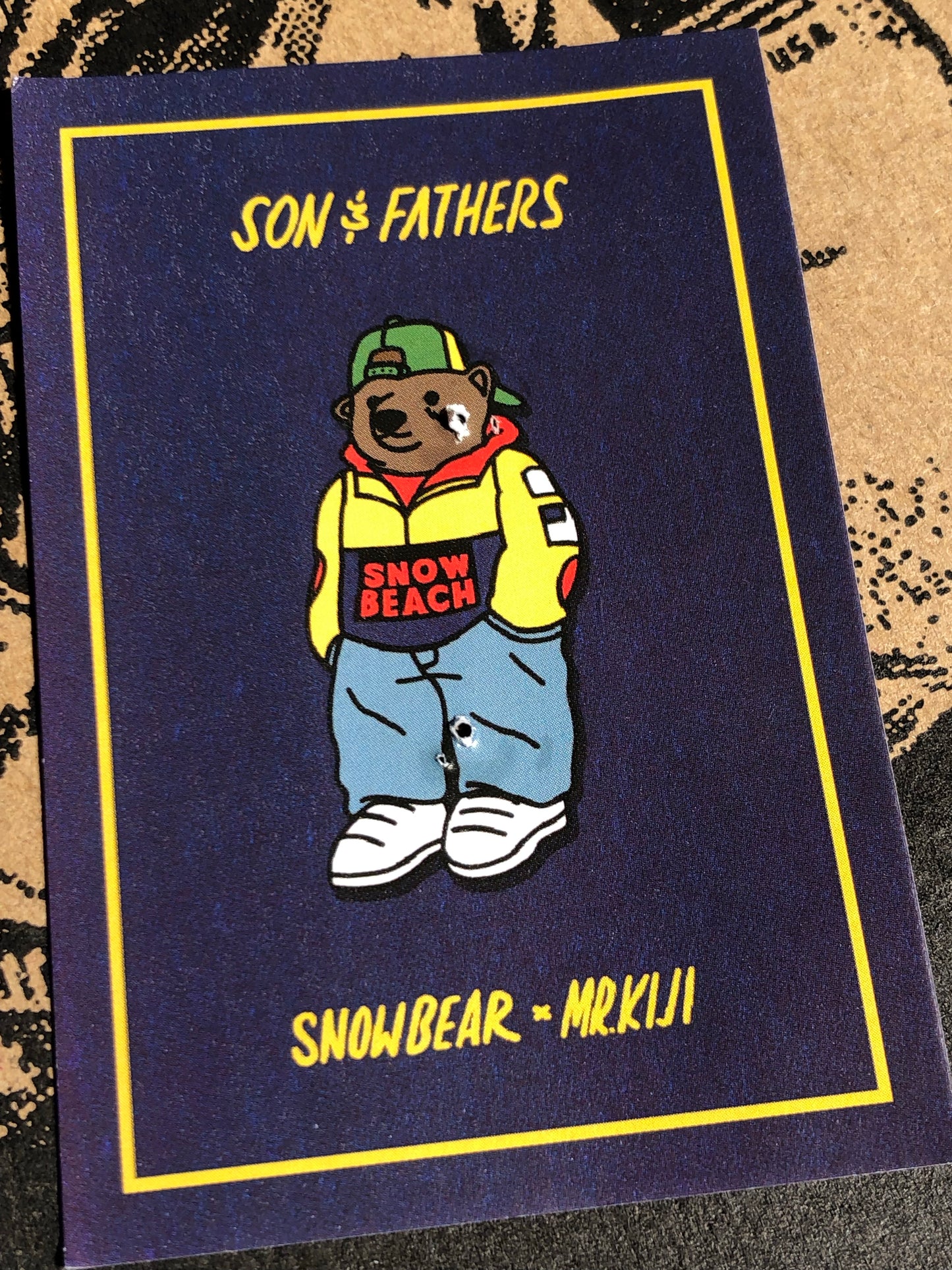 Snow Bear - Hard Enamel Pin