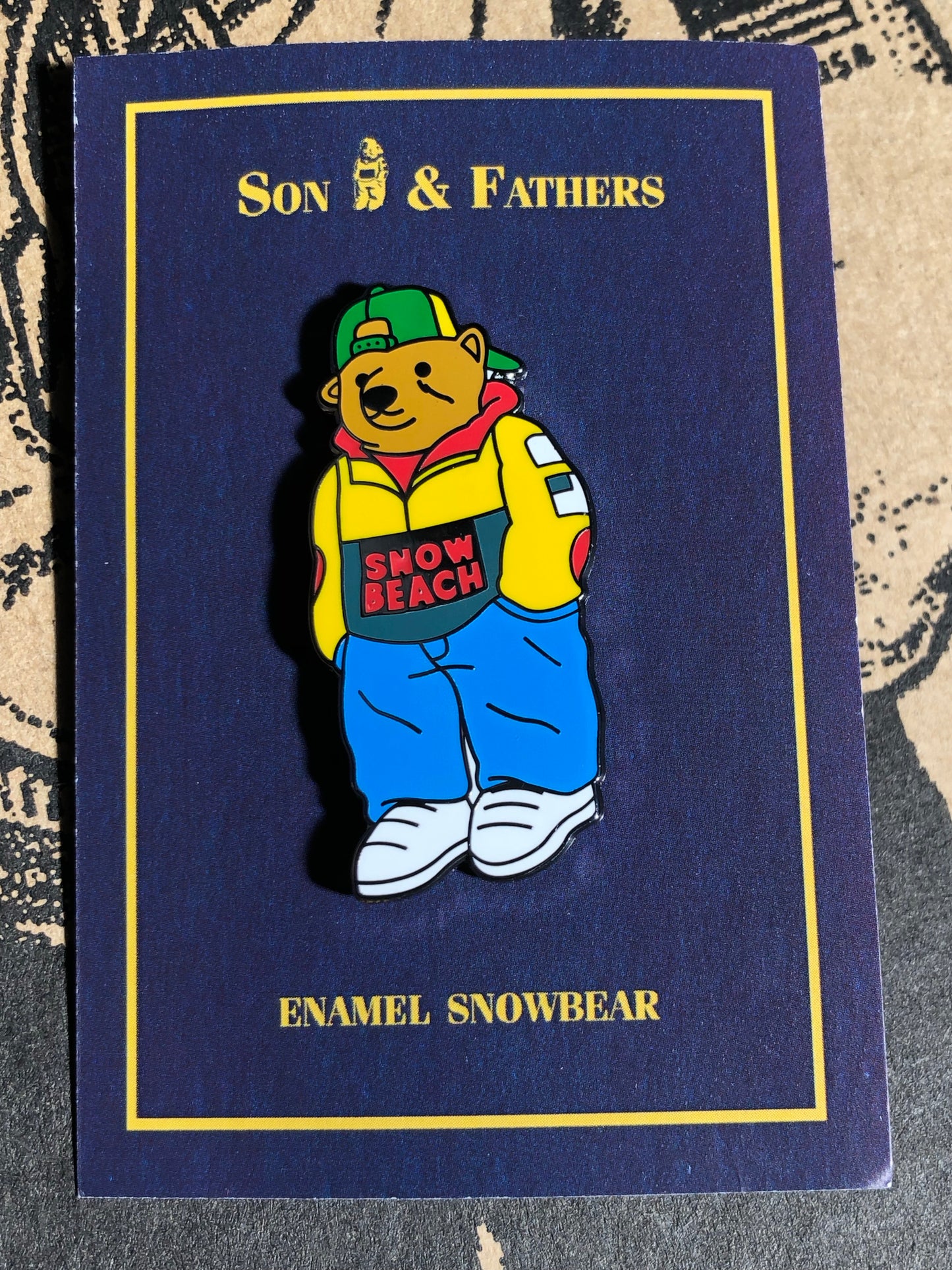 Snow Bear - Hard Enamel Pin