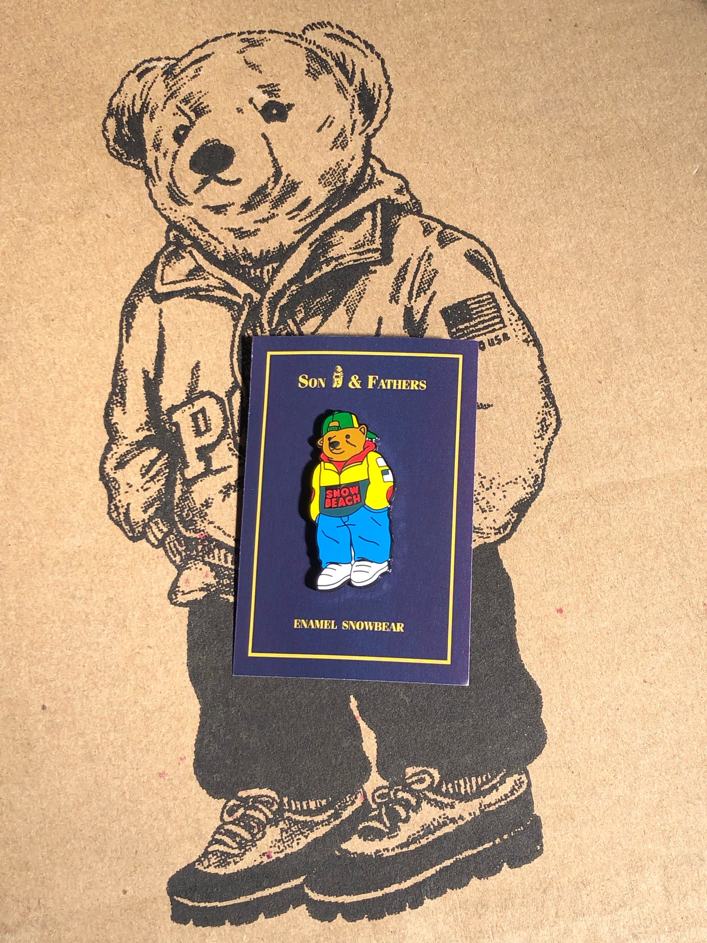 Snow Bear - Hard Enamel Pin