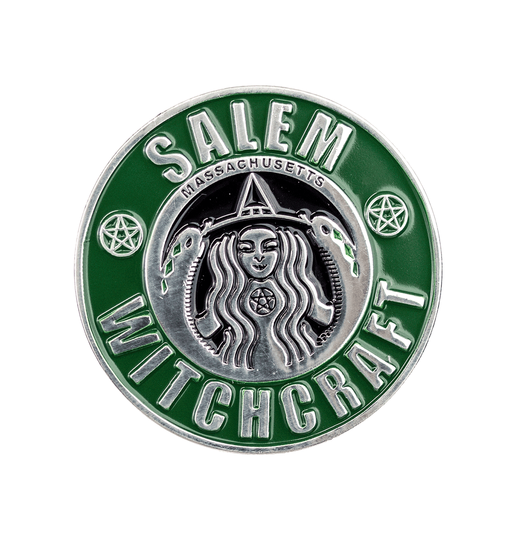 Salem Witchcraft Enamel Pin